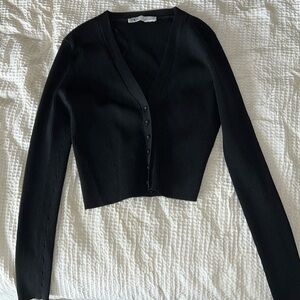 Zara cropped cardigan
